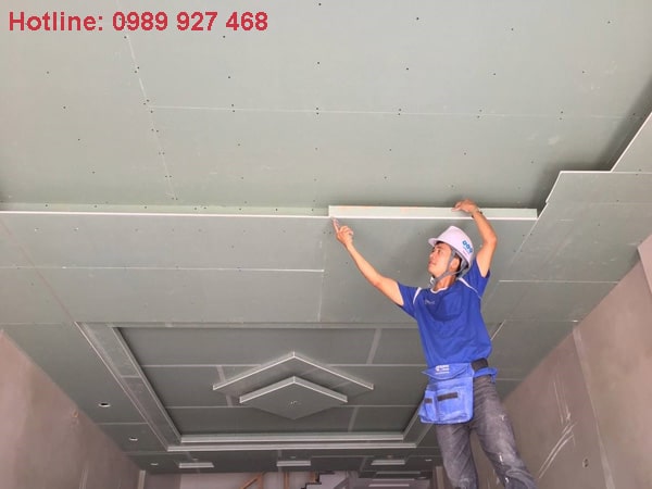 thiết kế thi công trần thạch cao
