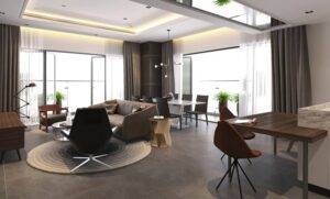 thiết kế thi công nội thất phong cách hiện đại