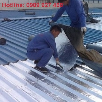 sửa chữa chống dột mái tôn